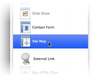 site map page